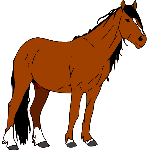 500x516 Horse Clip Art By Soulhavennz