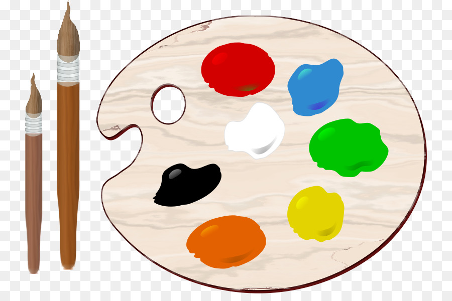 900x600 Palette Painting Color Clip Art