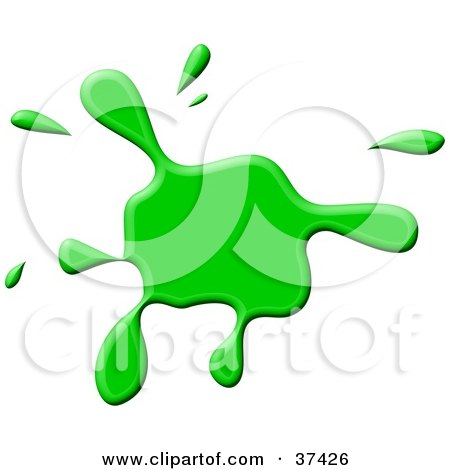 450x470 Royalty Free Clip Art Illustration Of A White Paint Splatter By