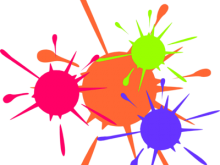 220x165 Splatter Clipart Paint Splatter Clip Art Clipart Panda Free