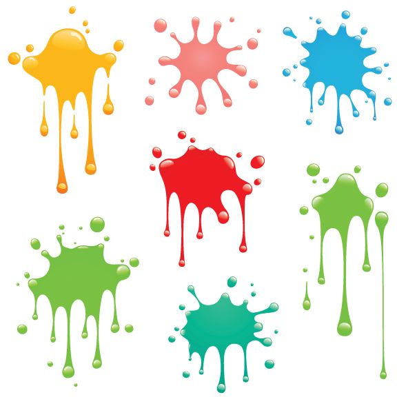 576x576 Free Vector Of The Week Paint Splatter Art Party, Paint