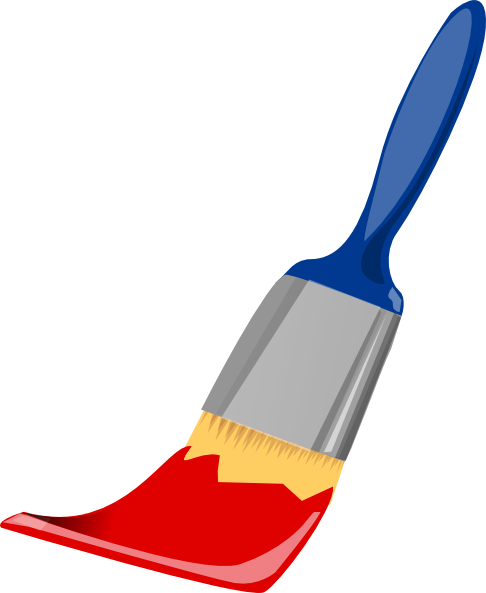 486x593 Paint Brush Clip Art Free