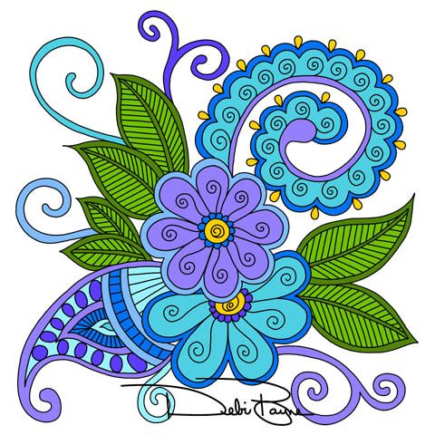 480x480 630 Best Paisley Patterns Images On Doodles, Coloring