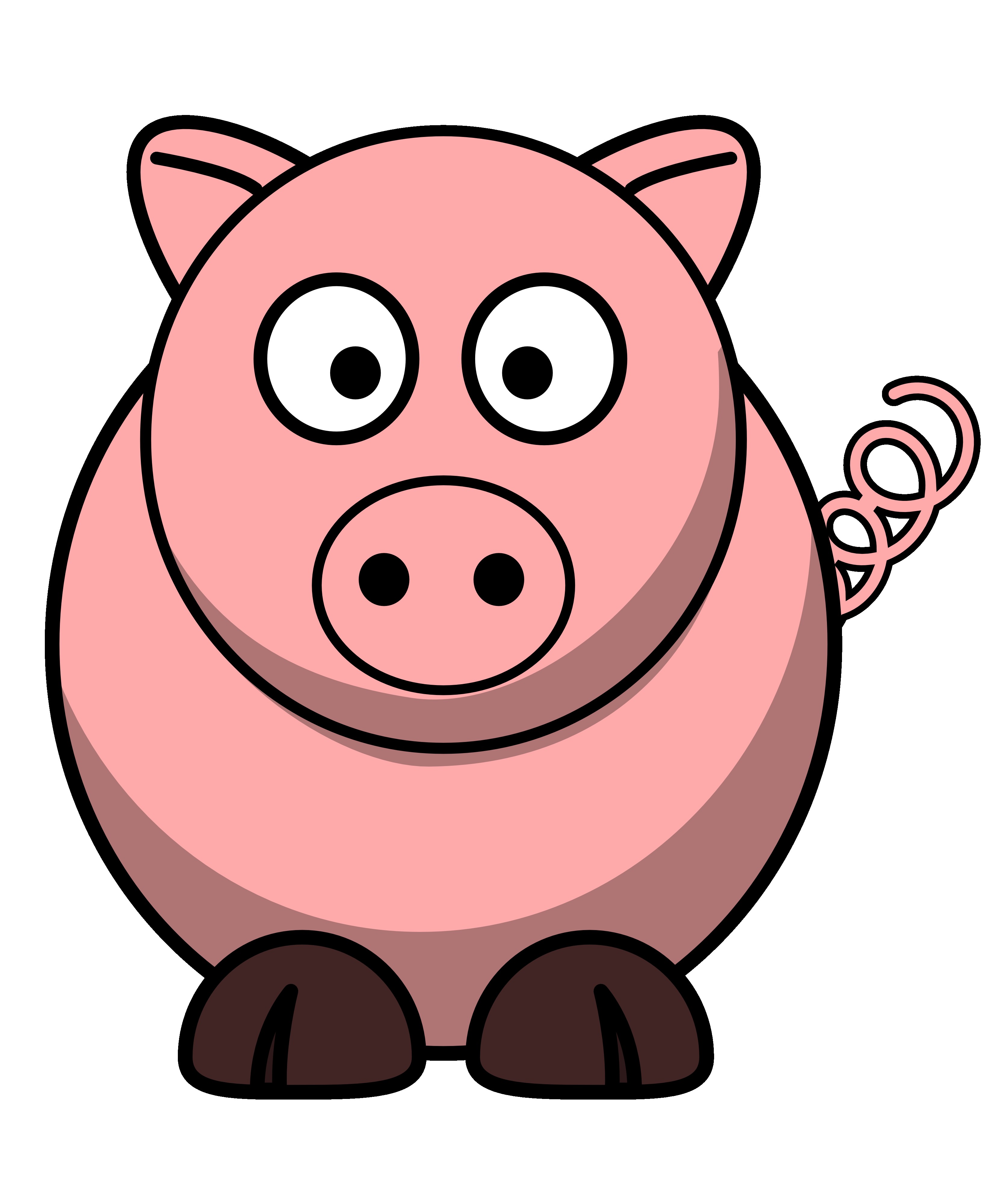 3333x4000 Pig Clipart Happy 1 Of Cartoon Pigs