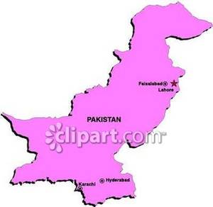 300x292 Map Of Pakistan
