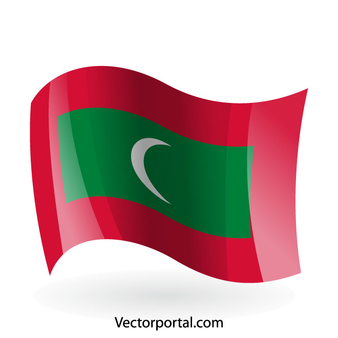 660x660 Maldives Flag Clip Art