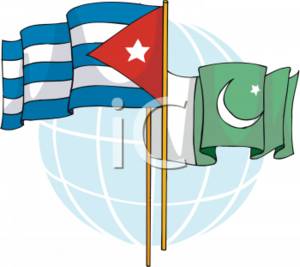 300x267 Clipart Picture Of The Flags Of Cuba And Pakistan