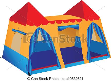 450x329 Fantasy Palace Play Tent. Fantasy Palace Game Stalls For Vector