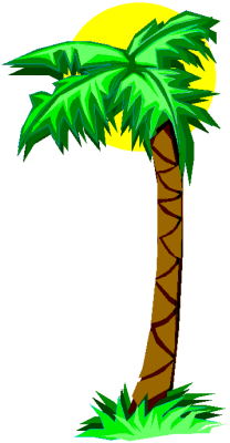 208x400 Free Palm Tree Clip Art Clipart Panda