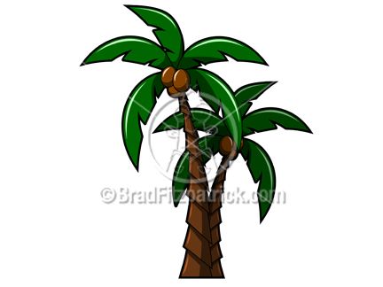 Palm Tree Leaves Clipart