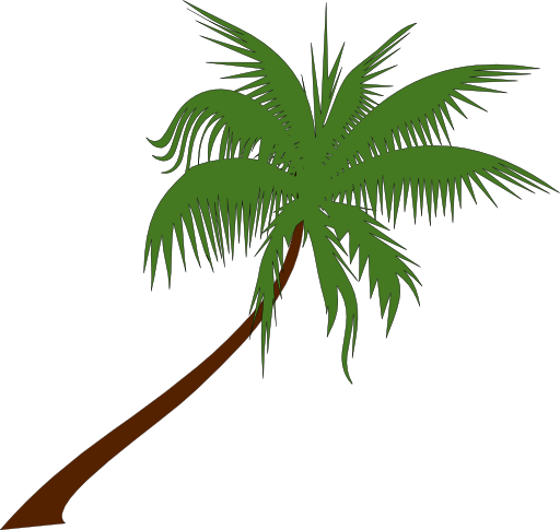 512x485 Palm Tree Clip Art Free Bbw Watermark Free