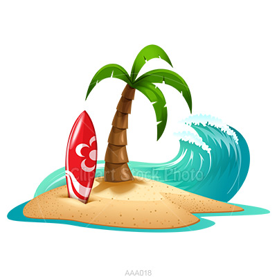 400x400 Parrot Clipart Hawaiian Palm Tree