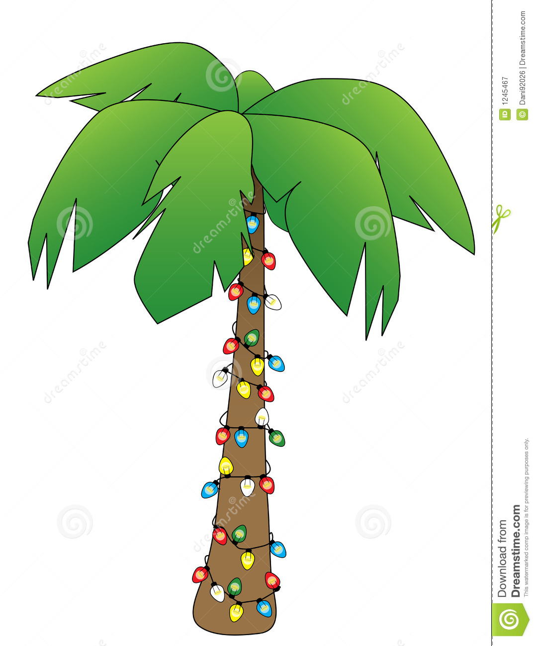 1078x1300 Clip Art Christmas Palm Tree