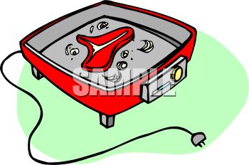 350x232 Electric Fry Pan Clip Art Cliparts