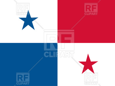 400x300 Flag Of Panama Royalty Free Vector Clip Art Image