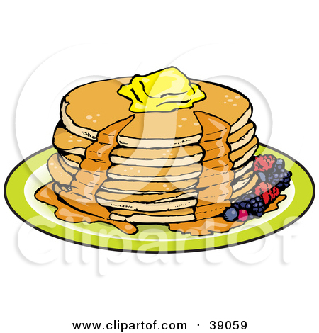 450x470 Pancake Breakfast Clipart Group