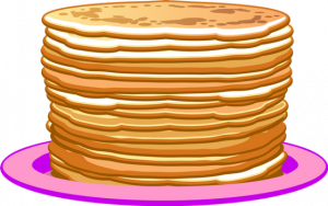 300x188 Pancake Clip Art Crpes Clipart Png Dessin Couleur Pancakes Drawing