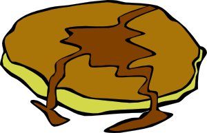 300x193 Pancake With Syrup Clip Art Free Vector 4vector