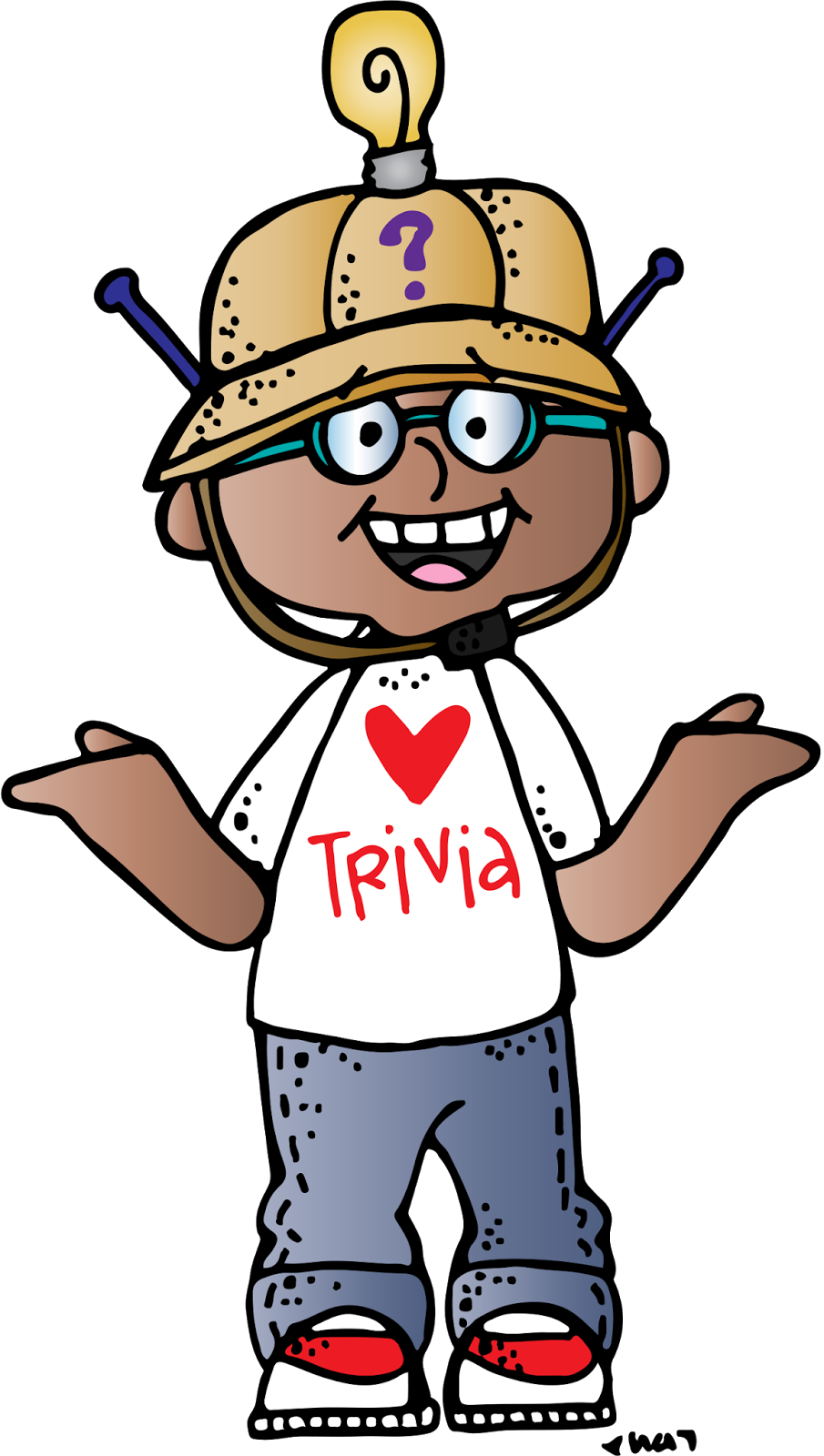 905x1600 Melonheadz National Trivia Day Clip Art!!!