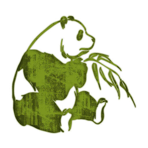 512x512 Bamboo Panda Bear Clipart