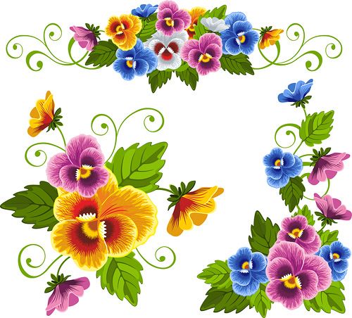 Pansy Flower Clipart at GetDrawings | Free download