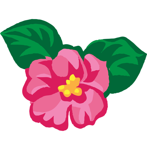 500x500 4030 Violet Flower Border Clip Art Public Domain Vectors