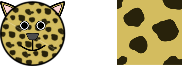 600x219 Panther Head Clip Art Free Vector 4vector