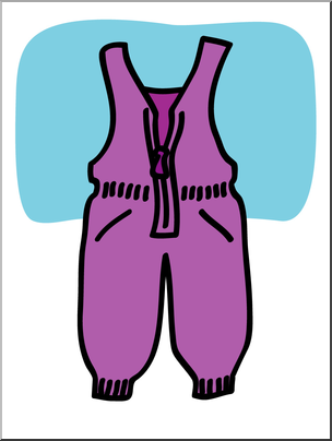304x404 Clip Art Basic Words Snow Pants Color Unlabeled I