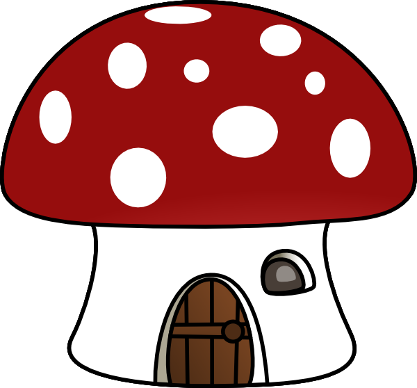 600x558 Mushroom Clipart Smurf