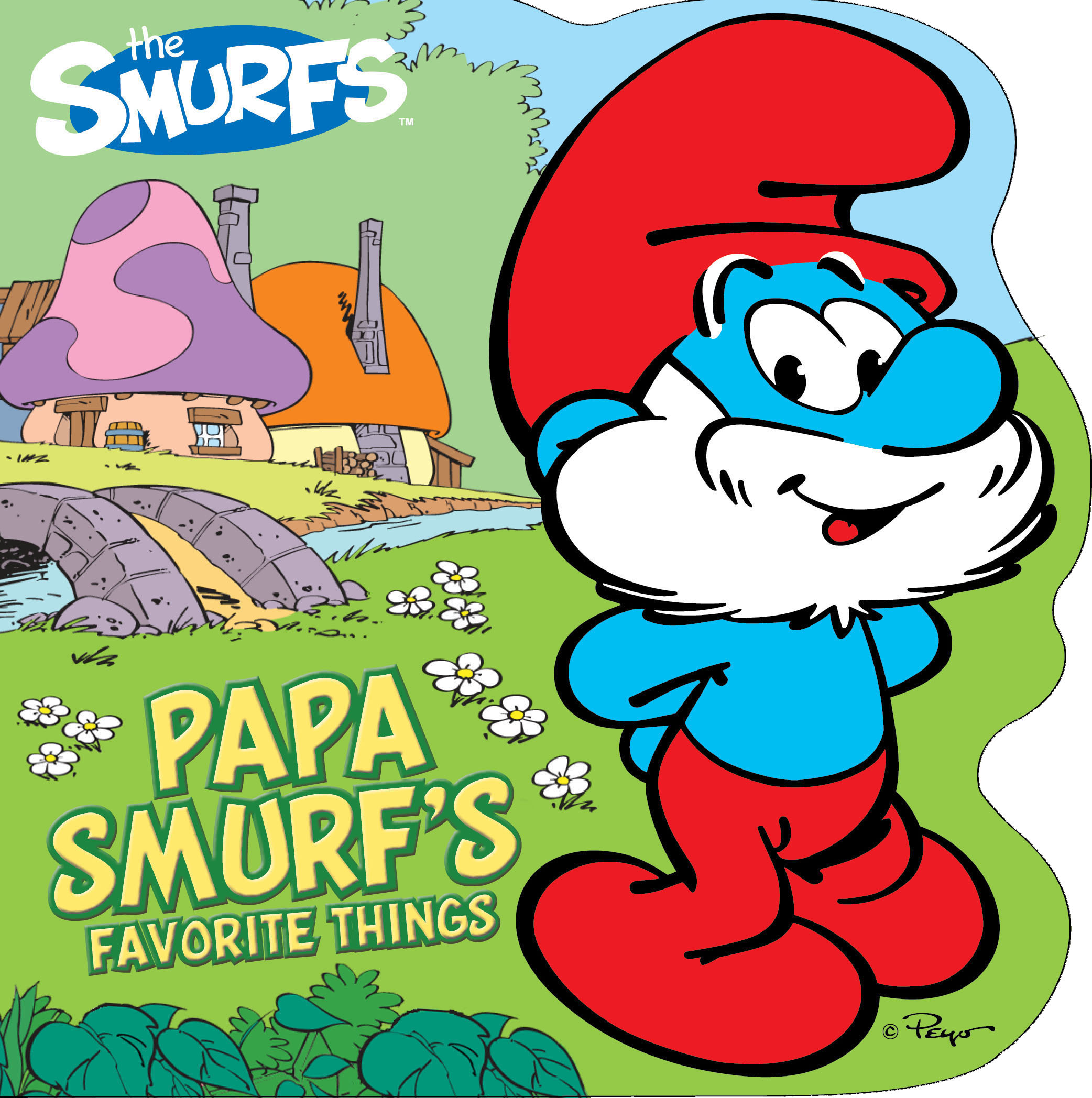 2084x2096 Papa Smurf's Favorite Things Book By Peyo Official Publisher