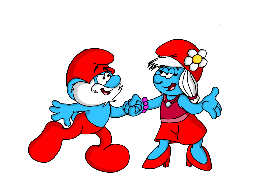 1024x774 Papa Smurf X Smurfwillow By Grishamanimation1