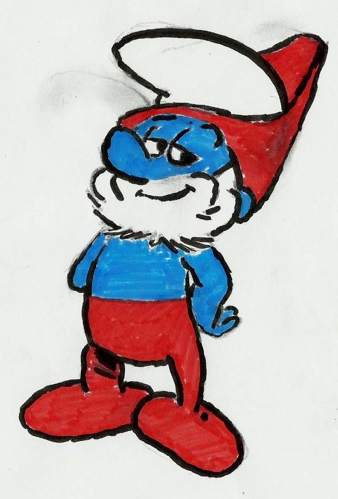 657x971 Papa Smurf By Jyraya Sama
