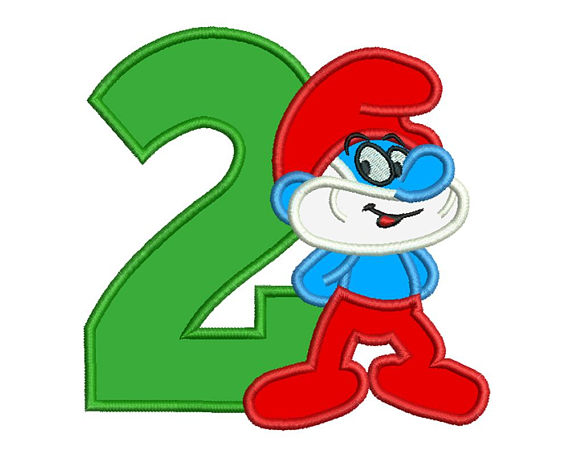 570x456 Smurfs, Papa Smurf Number 2, Birthday, Tshirt, Bag