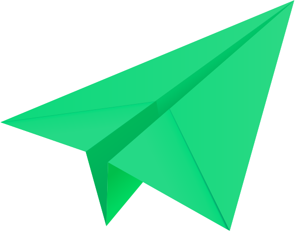 600x473 Paper Plane Vector