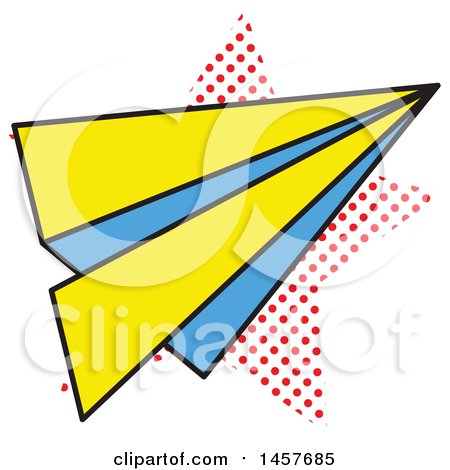 450x470 Royalty Free (Rf) Paper Airplane Clipart, Illustrations, Vector