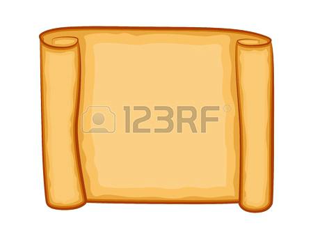 450x343 Scroll Clip Art Images Paper Scroll Clip Art Isolated On White