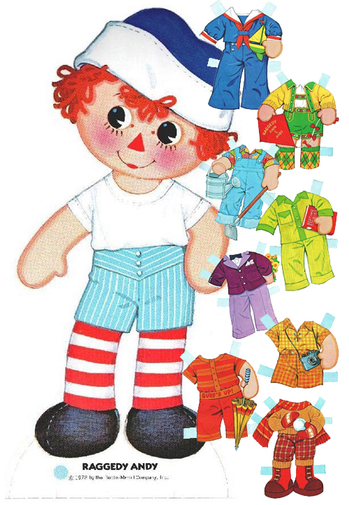 500x723 Doll Clipart Raggedy Ann And Andy