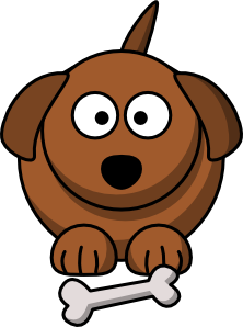 222x298 Cartoon Dog Clip Art