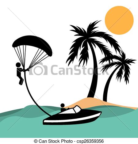 450x470 Parachute Flies Clipart