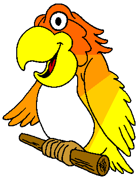268x353 Parakeet Clipart Yellow