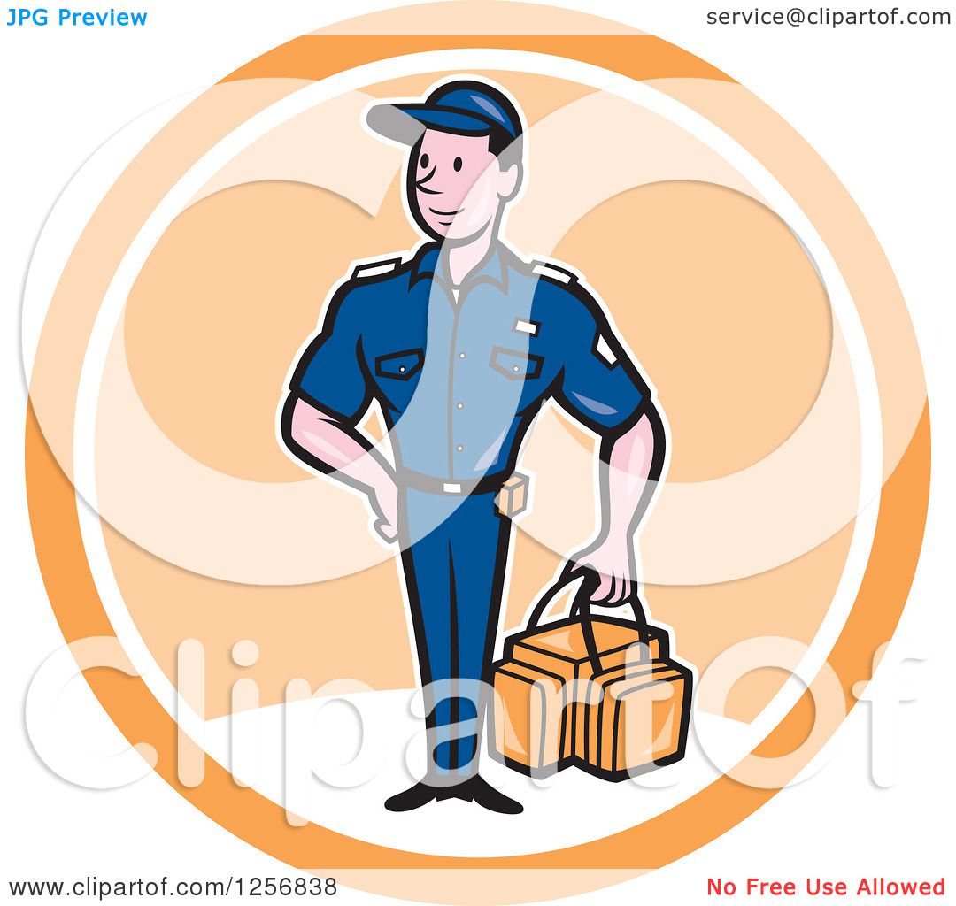 1080x1024 Clipart Of A Happy Paramedic Man With A First Aid Kit In A White