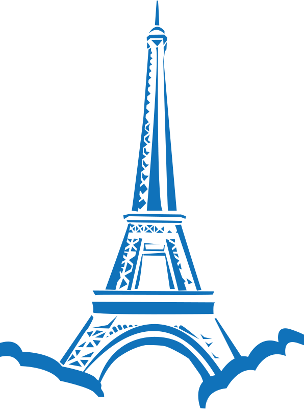 596x800 Free Clipart Eiffel Tower Paris Shokunin