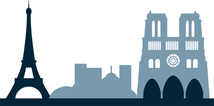 750x373 Free Paris Clip Art City Skyline Retro Clip Art