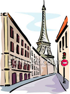 225x300 Shining Design Clipart Paris Eiffel Tower From The Streets