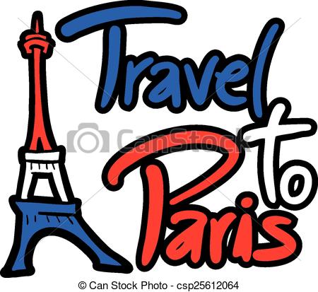 450x413 Creative Design Of Travel To Paris Clip Art Vector