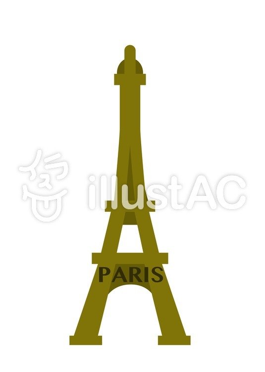 535x750 Cliparts Gratis Emas, Menara Eiffel, Menara, Paris, Ilustrasi