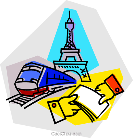 462x480 Paris France Royalty Free Vector Clip Art Illustration Vc016641