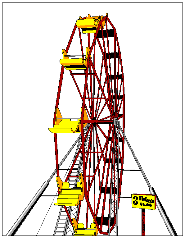 596x766 Amusement Park Clipart Ammusement