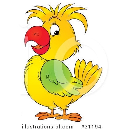 400x420 Parrot Clipart