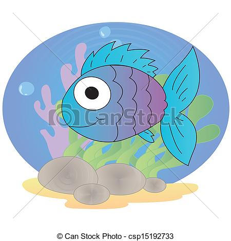 450x470 Cute Fish On Special Background Vectors